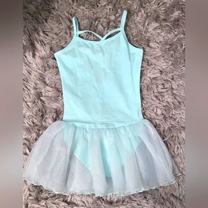 Girls Ballet Tutu Outfit Color Aqua Green Size 160(US 14)